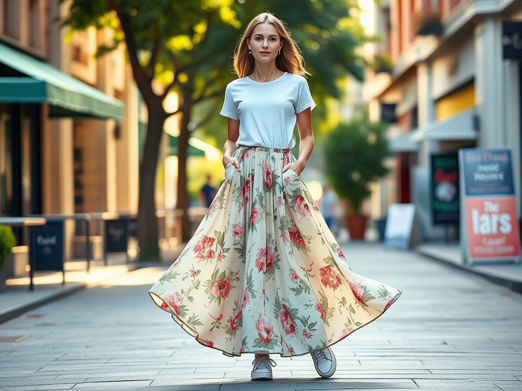 hermesisolatie.nl | Casual chic: de lange rok als basis voor een stressvrije outfit